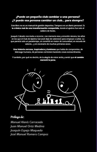 Contraportada de Las piezas del cambio